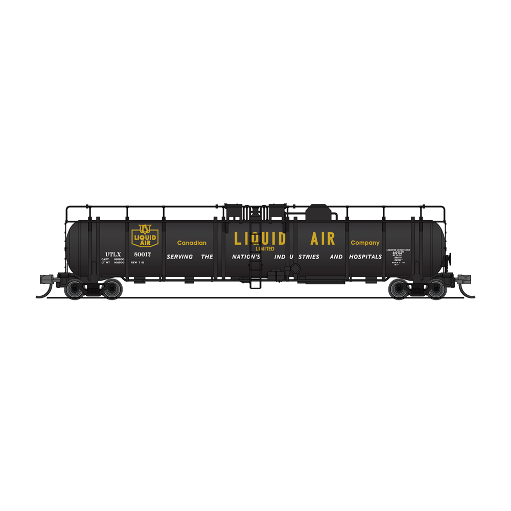 Broadway Limited N Cryogenic Tank Car Canadian Liquid Air
