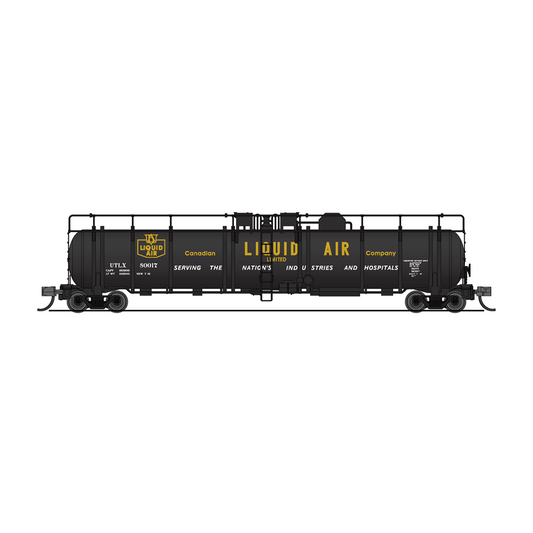 Broadway Limited N Cryogenic Tank Car Canadian Air Liquid 2pk