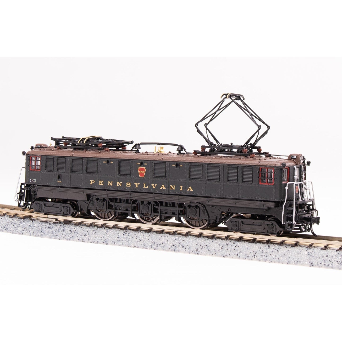 Broadway Limited N P4 PRR P5a Boxcab Electric #4739/1930's Psg.Type DC/DCC