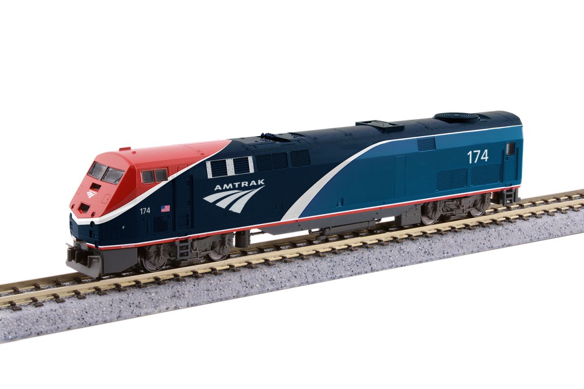 Kato N Amtrak PhVII #174 GE P42 Diesel