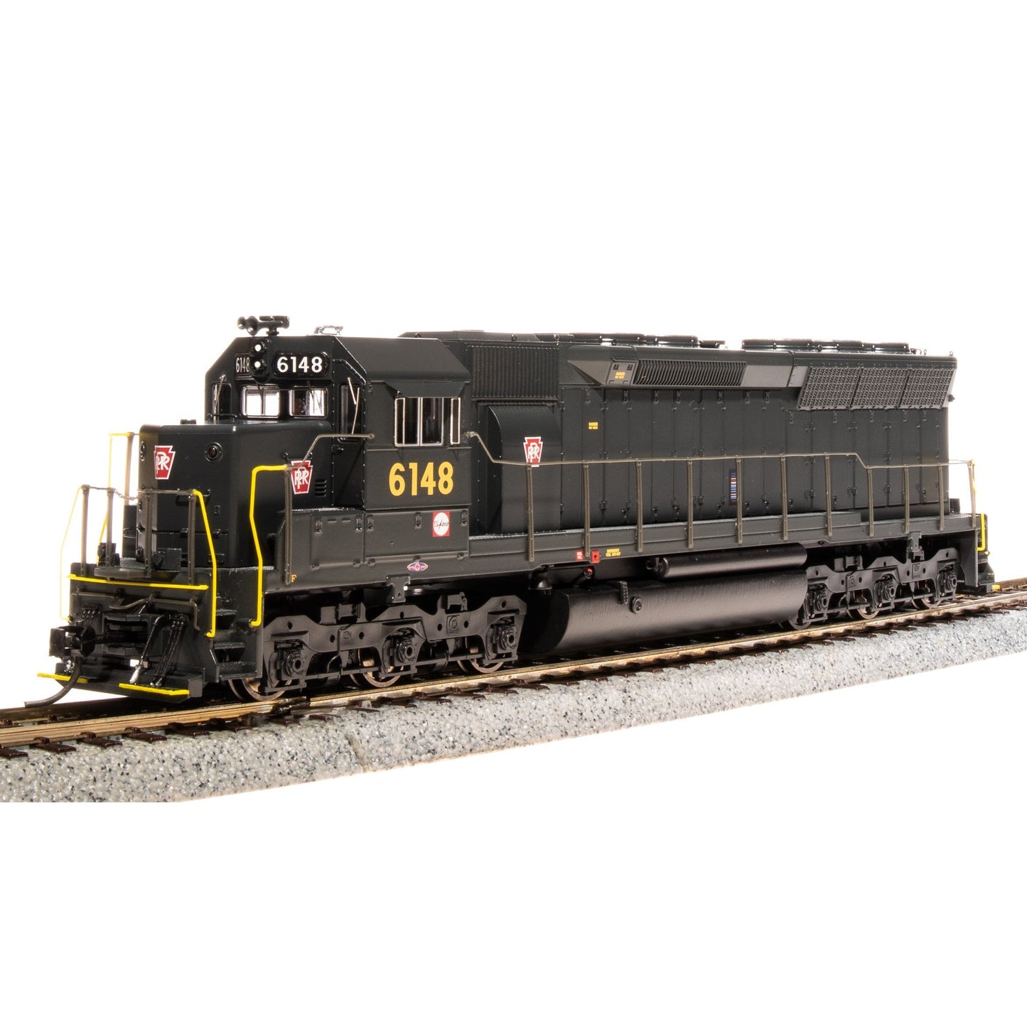 Broadway Limited HO P4 SD45 Diesel PRR #6157/grn DC/DCC