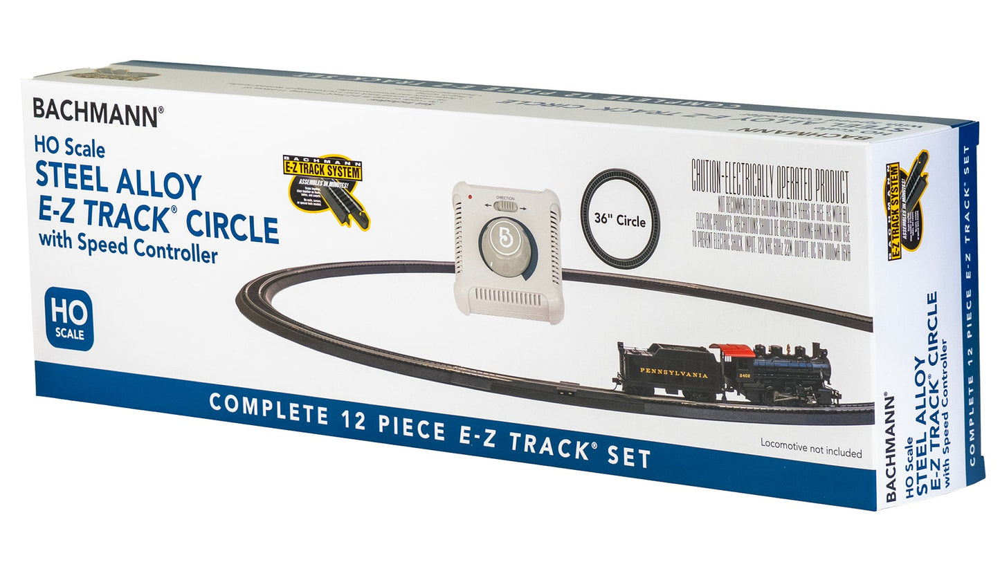 Bachmann HO Scale Steel Alloy E-Z Track Circle Track Set - 44214