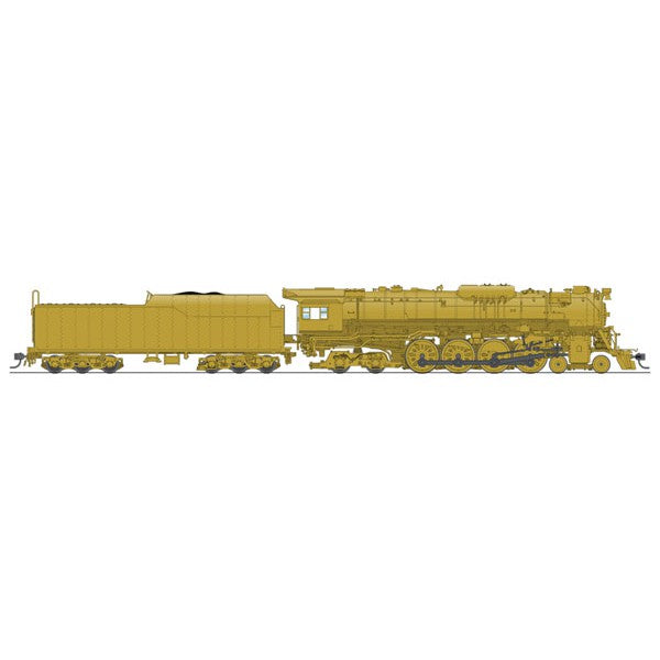 Broadway Limited HO P3 C&O J3a 4-8-4 Unlttrd Painted Brass Steam Loco DC/DCC