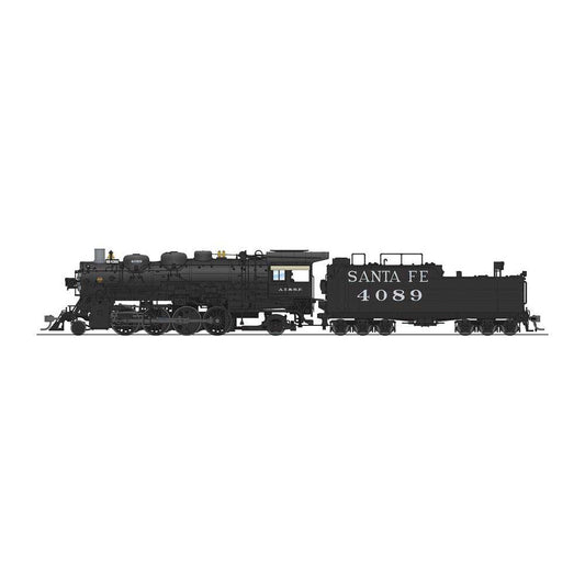 Broadway Limited HO P3 SF 4000 Class 2-8-2 #4089 w/Switching Pilot DC/DCC