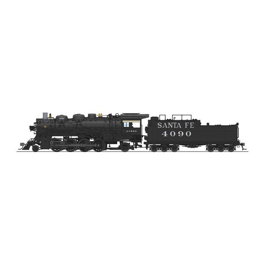 Broadway Limited HO P3 SF 4000 Class 2-8-2 #4090 w/Road Pilot DC/DCC