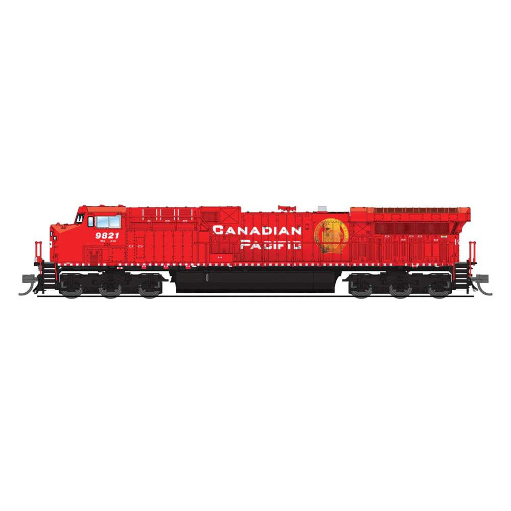 Broadway Limited N P3 AC6000 Diesel CP #9821/Golden Beaver DC/DCC Sound