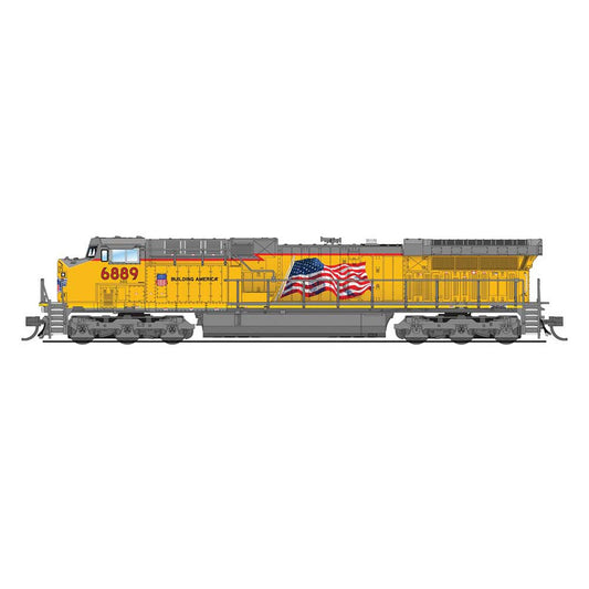 Broadway Limited N P3 AC6000 Diesel UP #6889/Building America DC/DCC Sound