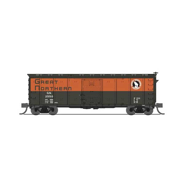 Broadway Limited N USRA 40' Steel Boxcar 2pk GN