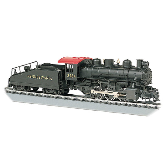 Bachmann HO 0-6-0 Steam Loco PRR #3234 w/Slope Tender/Smoke