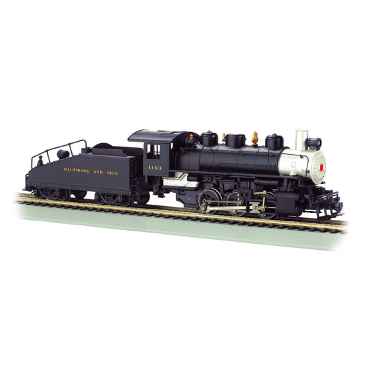Bachmann HO B&O 0-6-0 Steam Loco with Slope Tender #1143 with Smoke - 50626
