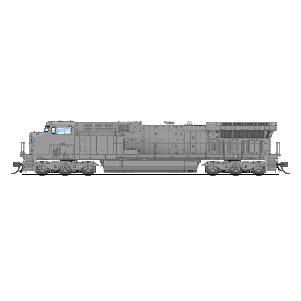 Broadway Limited N P3 AC6000 Diesel Undec CSX Type DC/DCC Sound