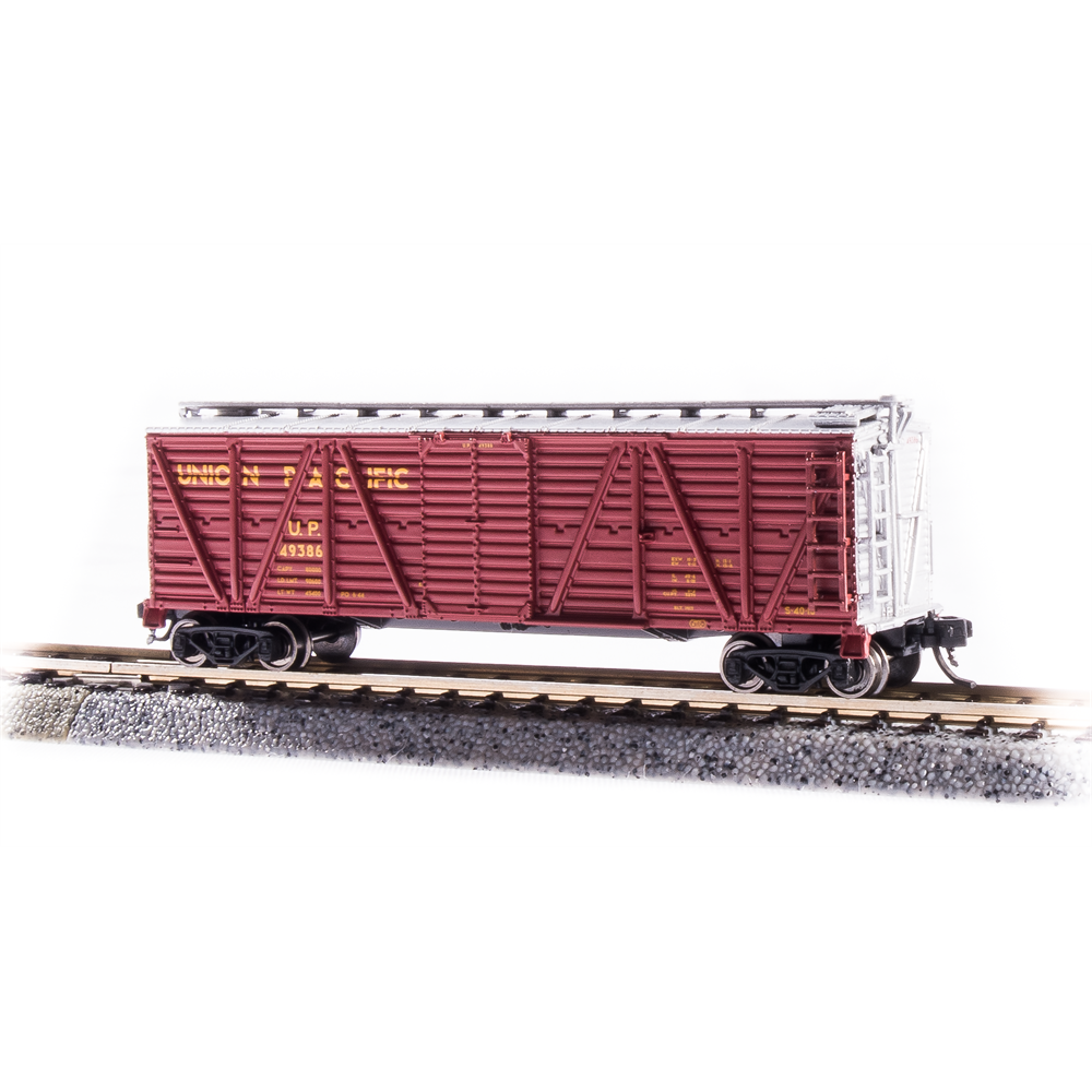 Broadway Limited N K7a Stock Car UP w/Cattle Sounds