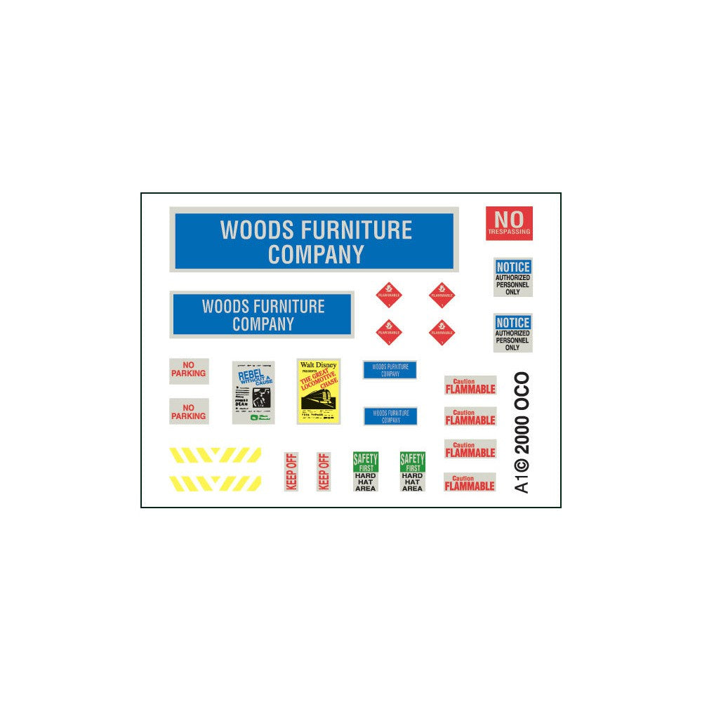 Woodland Scenics N Scale DPM GOLD Woods Furniture Co. Kit