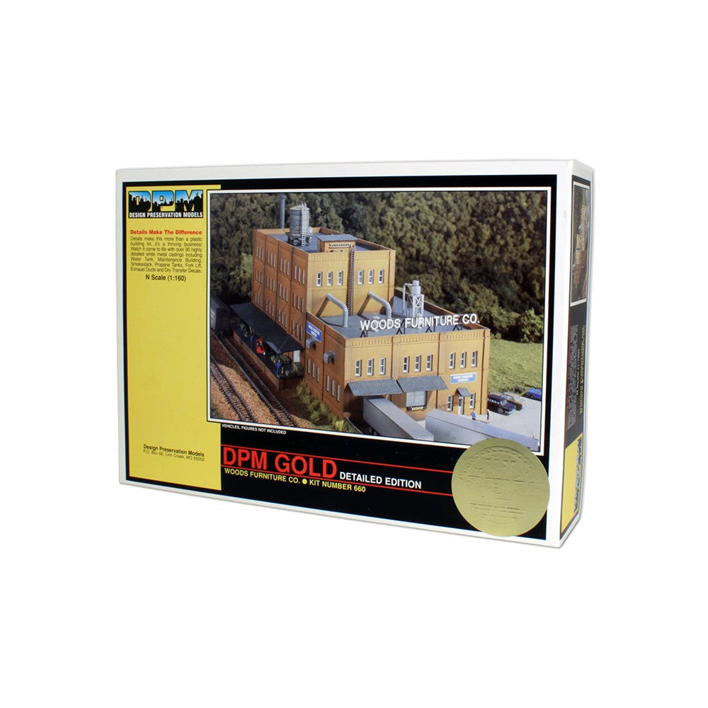 Woodland Scenics N Scale DPM GOLD Woods Furniture Co. Kit