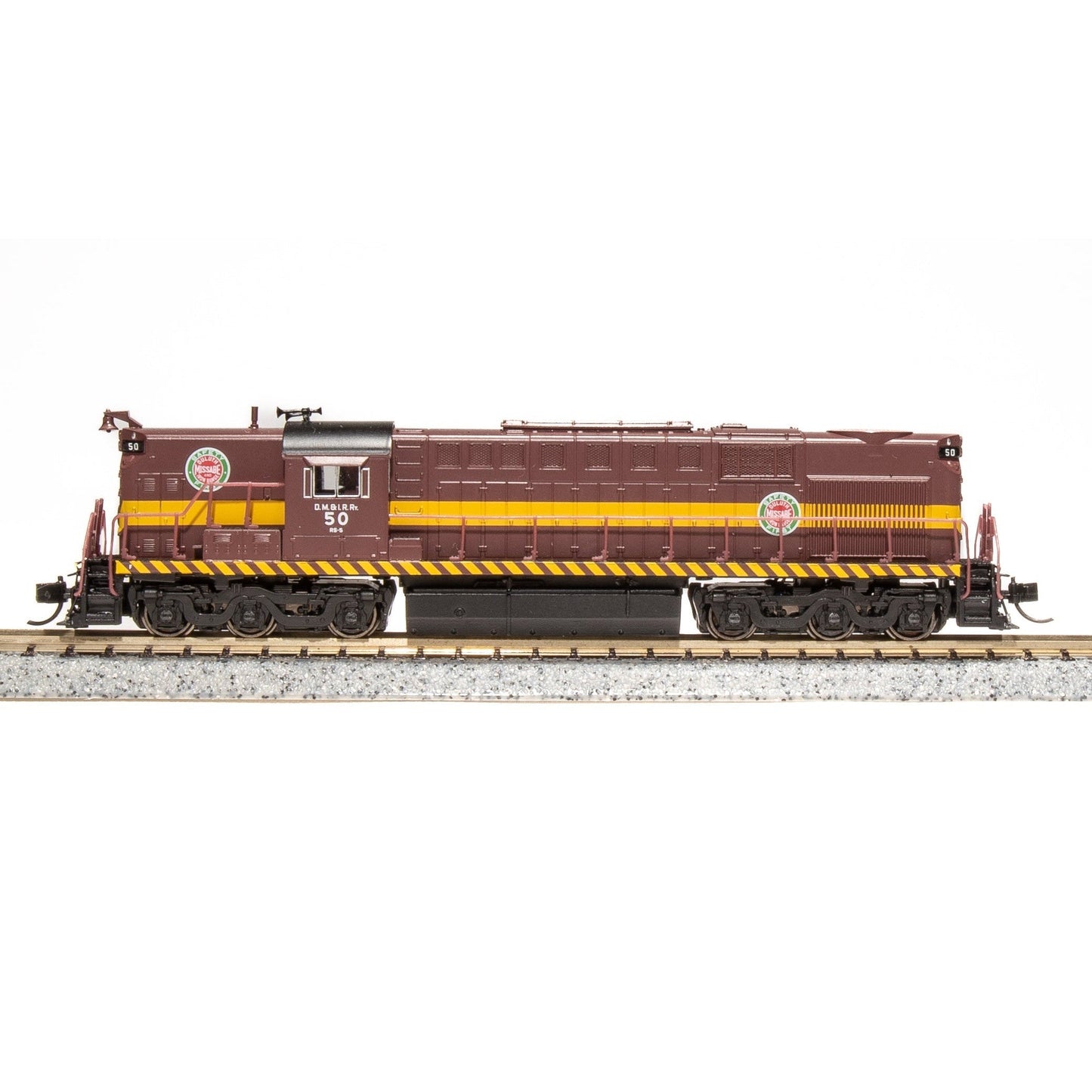 Broadway Limited N P4 Alco RSD-15 Diesel DM&IR #53/Maroon w/Broad Stripe DC/D