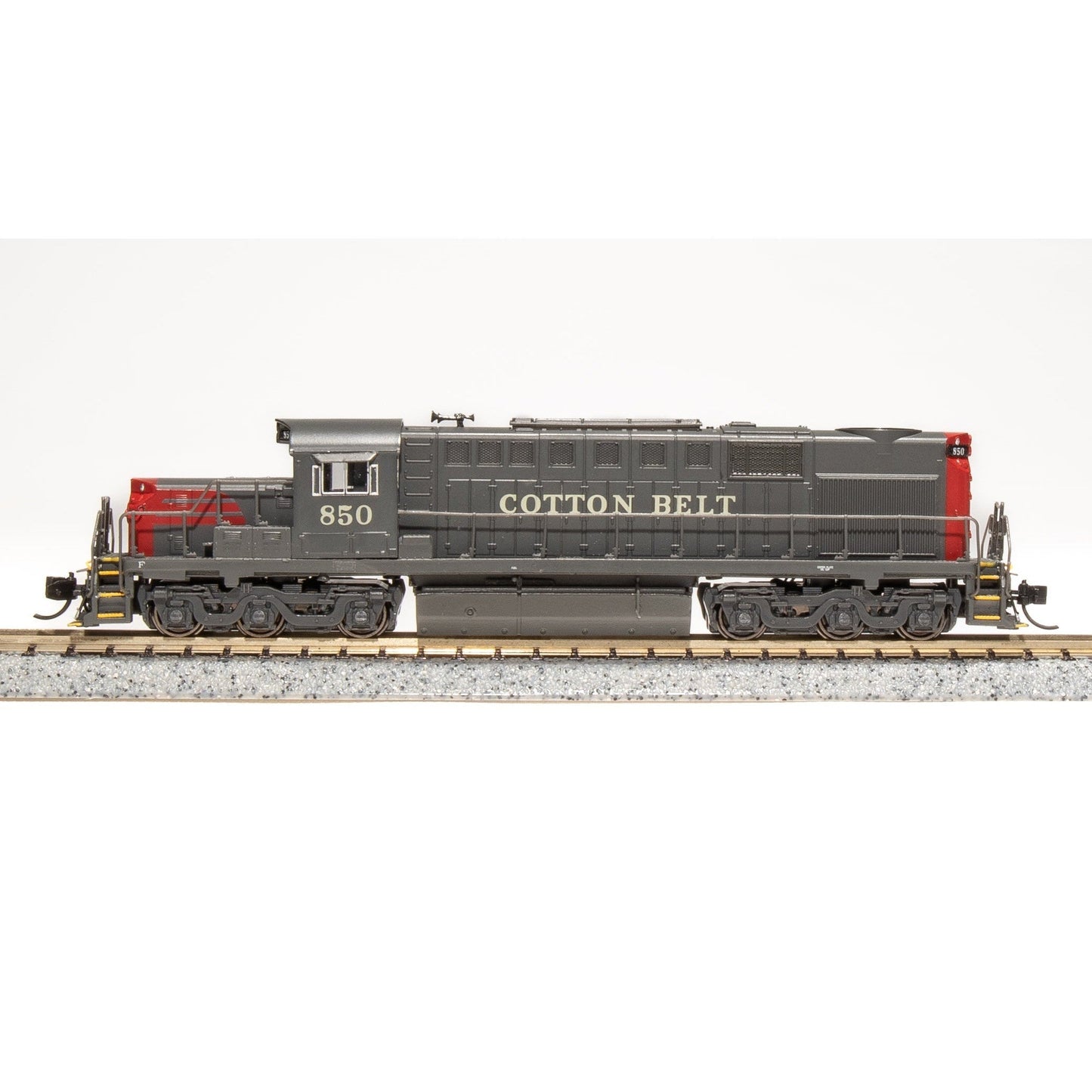 Broadway Limited N P4 Alco RSD-15 Diesel SSW Cotton Belt #858/red&gry DC/DCC