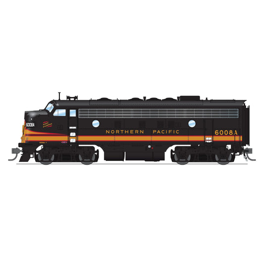 Broadway Limited HO P4 F7 A/B Diesels NP #6008A/6008B/Pine Tree Scheme DC/DCC