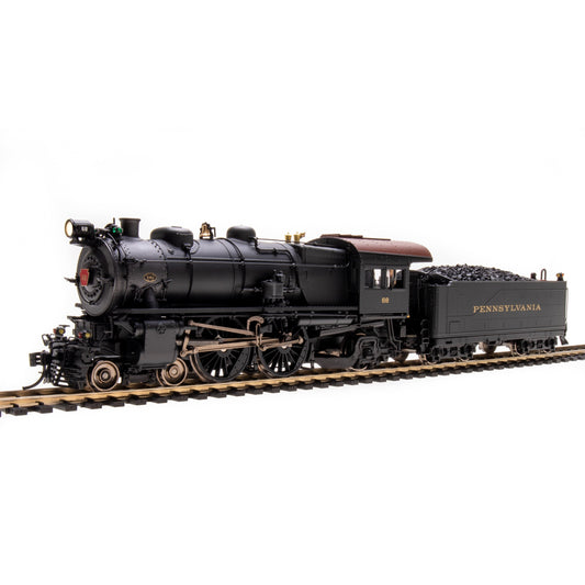 Broadway Limited HO P4 PRR E6 4-4-2 #68 Steam Loco/Pre-war DC/DCC Smoke