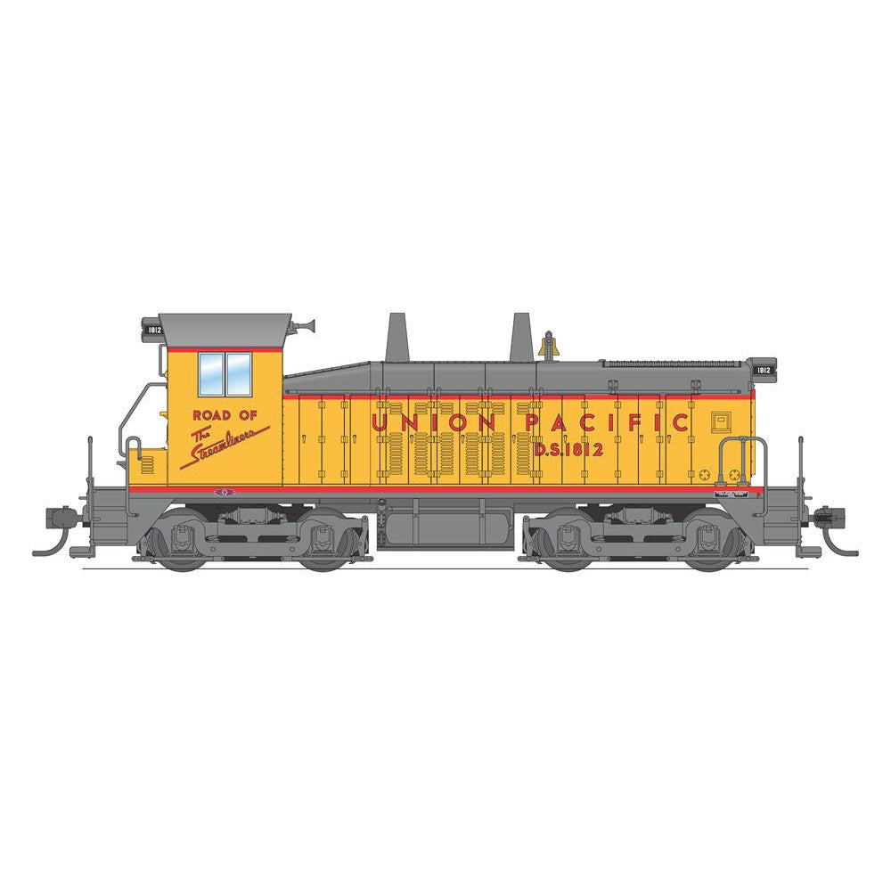 Broadway Limited HO P4 SW7 Diesel UP #1812/yelgryred /DC/DCC Sound