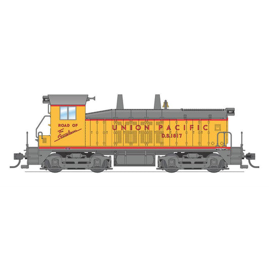 Broadway Limited HO P4 SW7 Diesel UP #1817/yelgryred /DC/DCC Sound