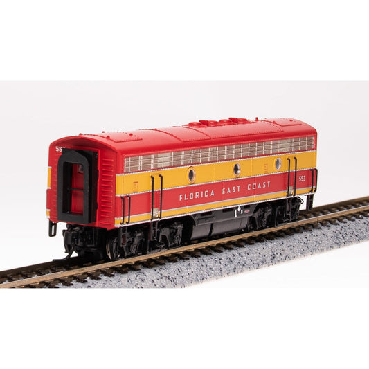 Broadway Limited N P4 F3B Diesel FEC #553/red&yel DC/DCC