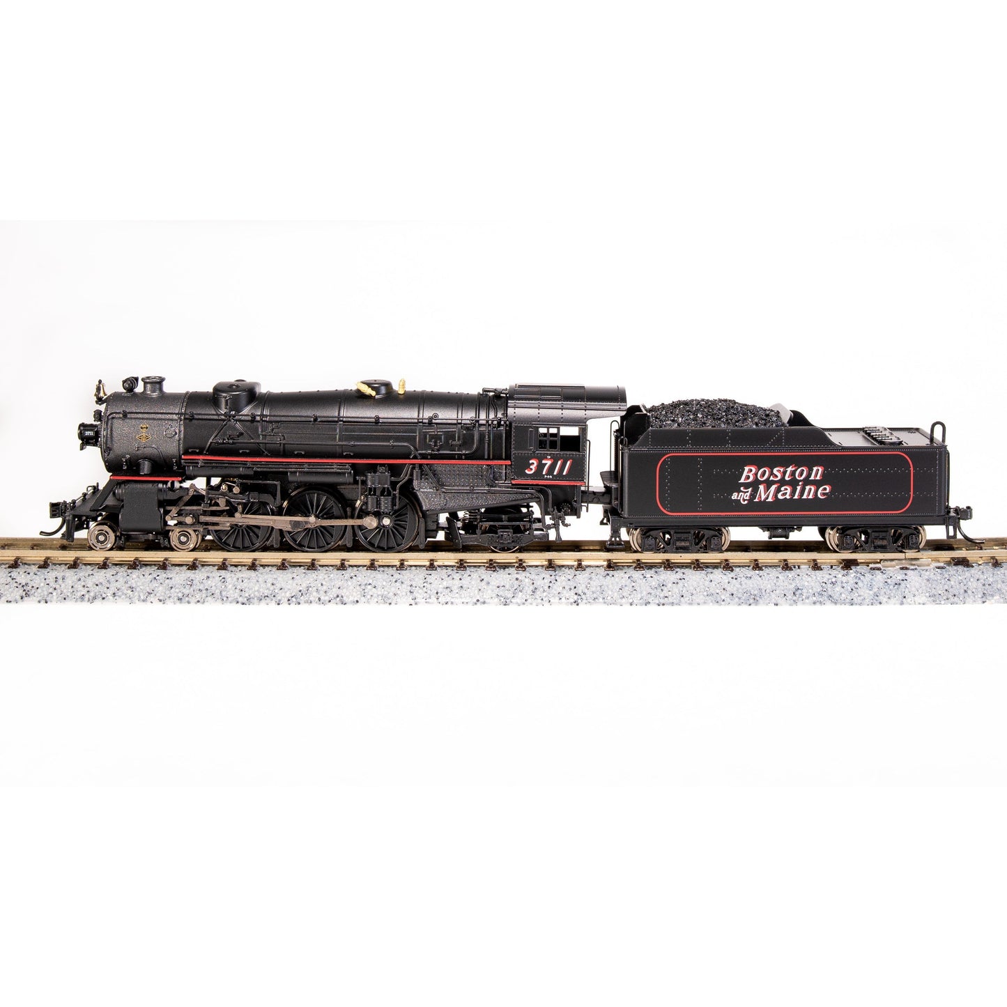 Broadway Limited N P4 Hvy.Pacific 4-6-2 Steam Loco B&M #3711/Speed Lettering