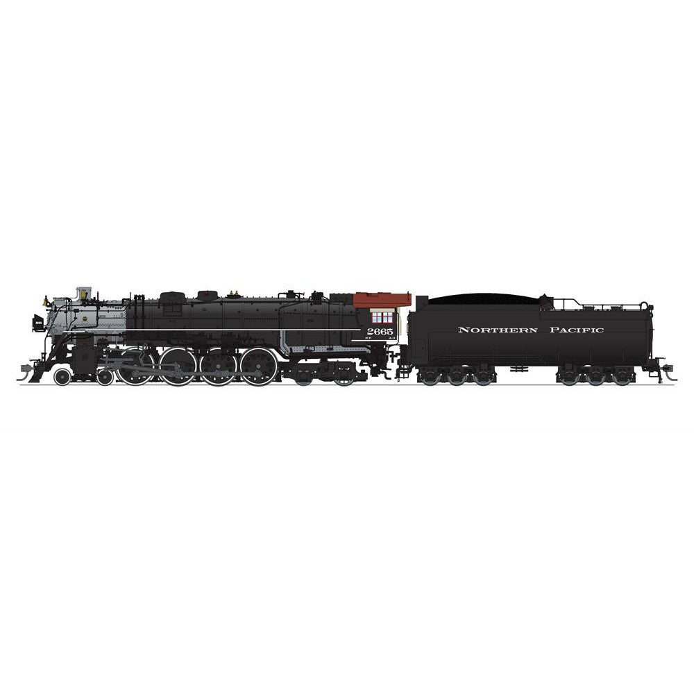 Broadway Limited HO HY NP A-3 4-8-4 Pacific Steam Loco #2665/Pre-1947/blk DC