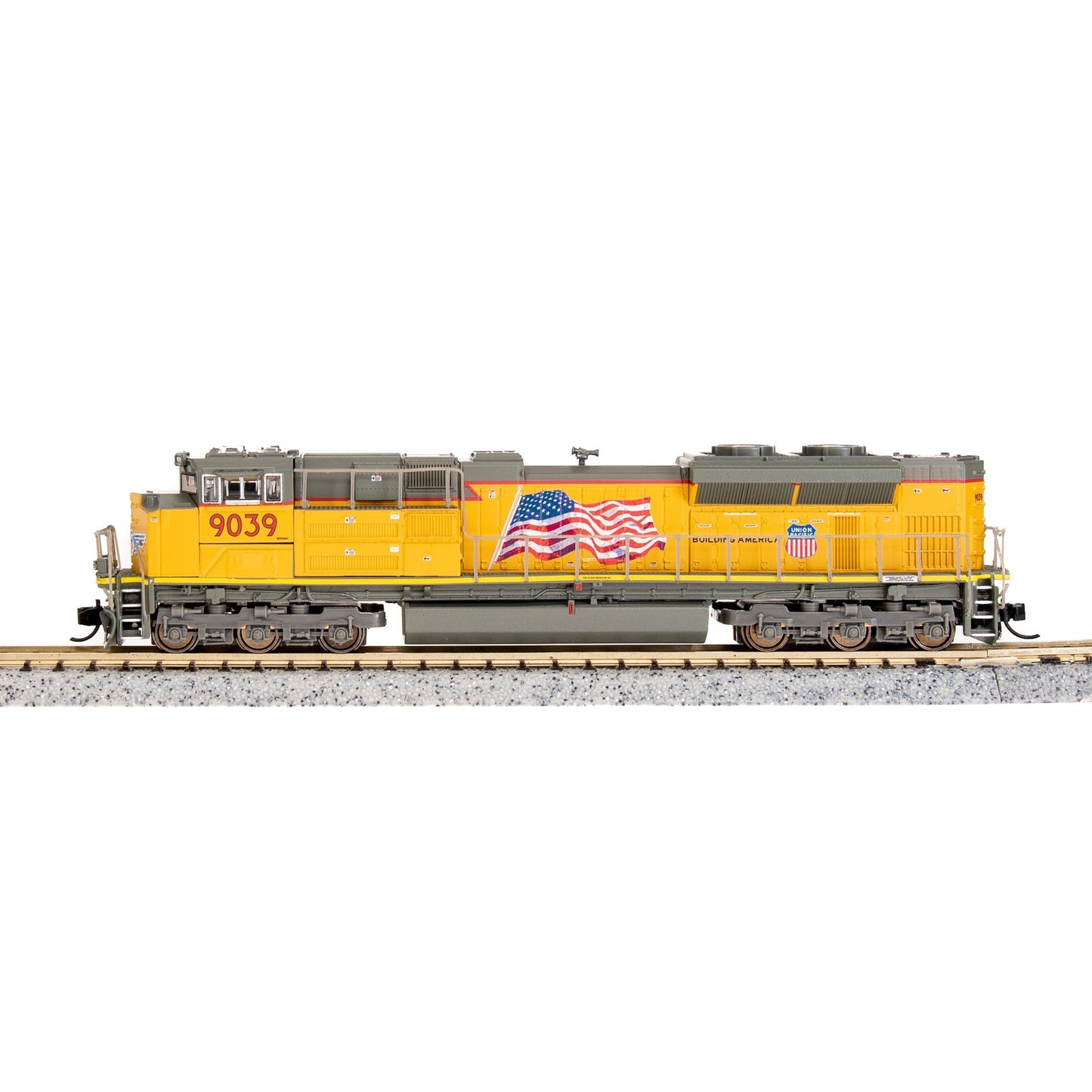 Broadway Limited N P4 SD70ACe Diesel UP #9039/Building America DC/DCC Sound