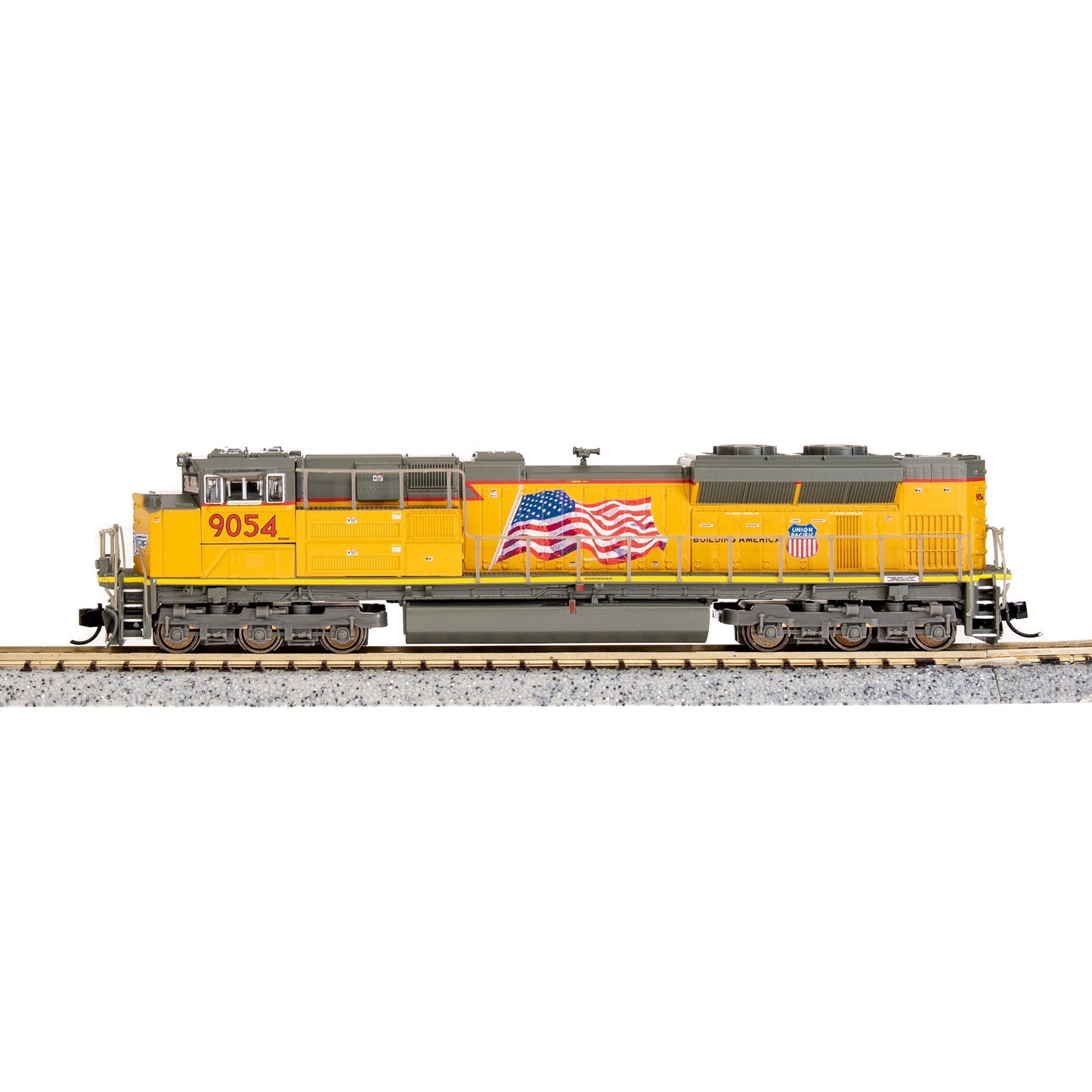 Broadway Limited N P4 SD70ACe Diesel UP #9054/Building America DC/DCC Sound