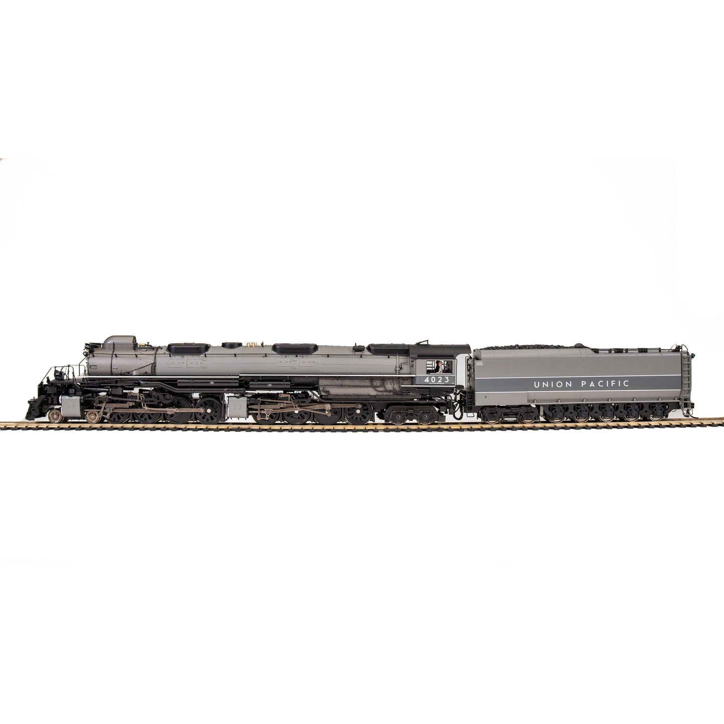 Broadway Limited HO P4 UP Big Boy #4023 Steam Loco/gry&aluminum DC/DCC Smoke