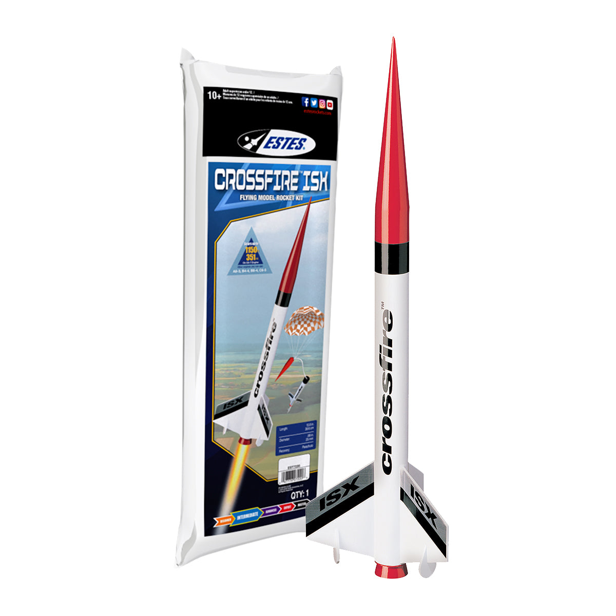 Estes Crossfire ISX Rocket  sk1