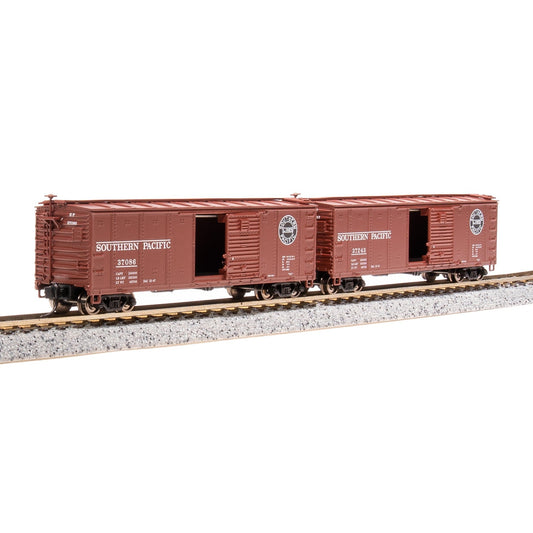 Broadway Limited N USRA 40' Steel Boxcar 2pk SP