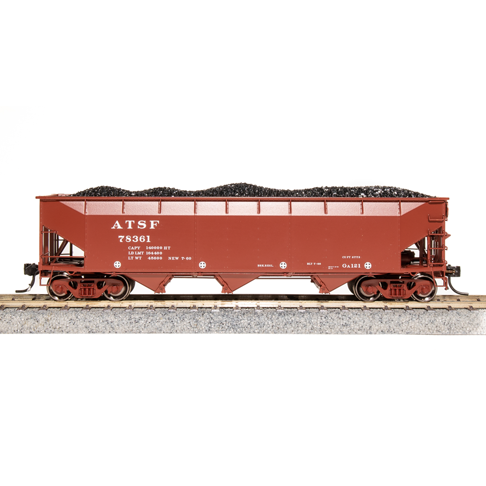 Broadway Limited HO AAR 70t Hopper SF #78361/oxide red