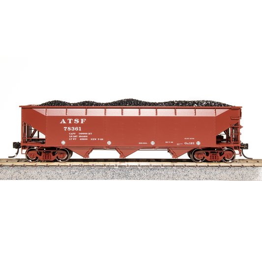 Broadway Limited HO AAR 70t Hopper SF #78361/oxide red