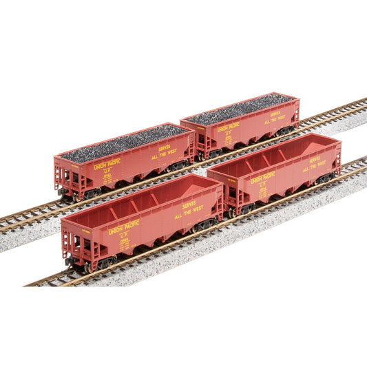 Broadway Limited N ARA 70t Quad Hopper 4pk UP/Fantasy Paint Scheme