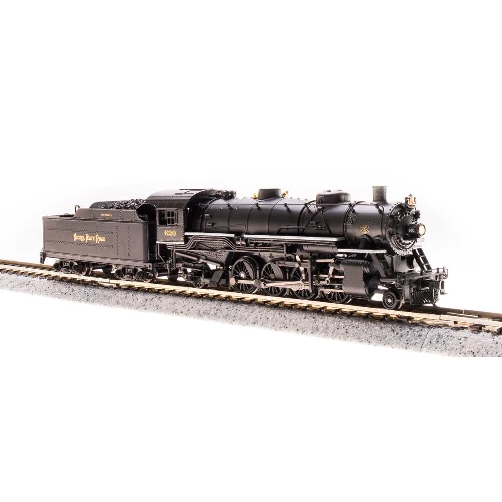 Broadway Limited N P3 USRA 2-8-2 Lt.Mikado Steam Loco NKP #627/DC/DCC Sound