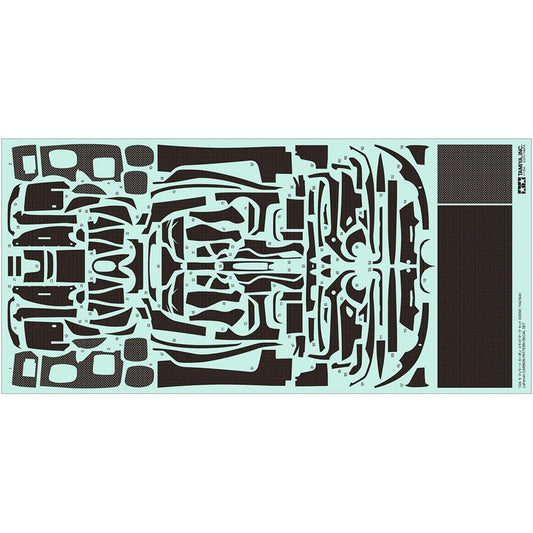 Tamiya LaFerrari Carbon Pattern Decal Set