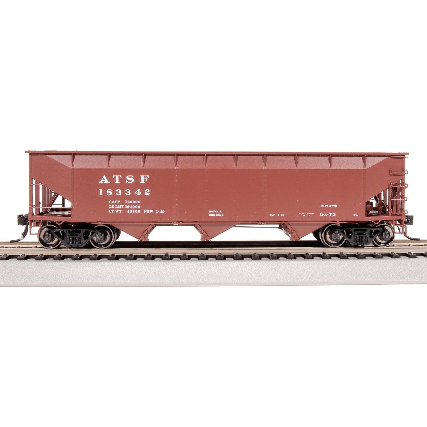 Broadway Limited HO Scale AAR 70t 3-Bay Hopper SF #183340