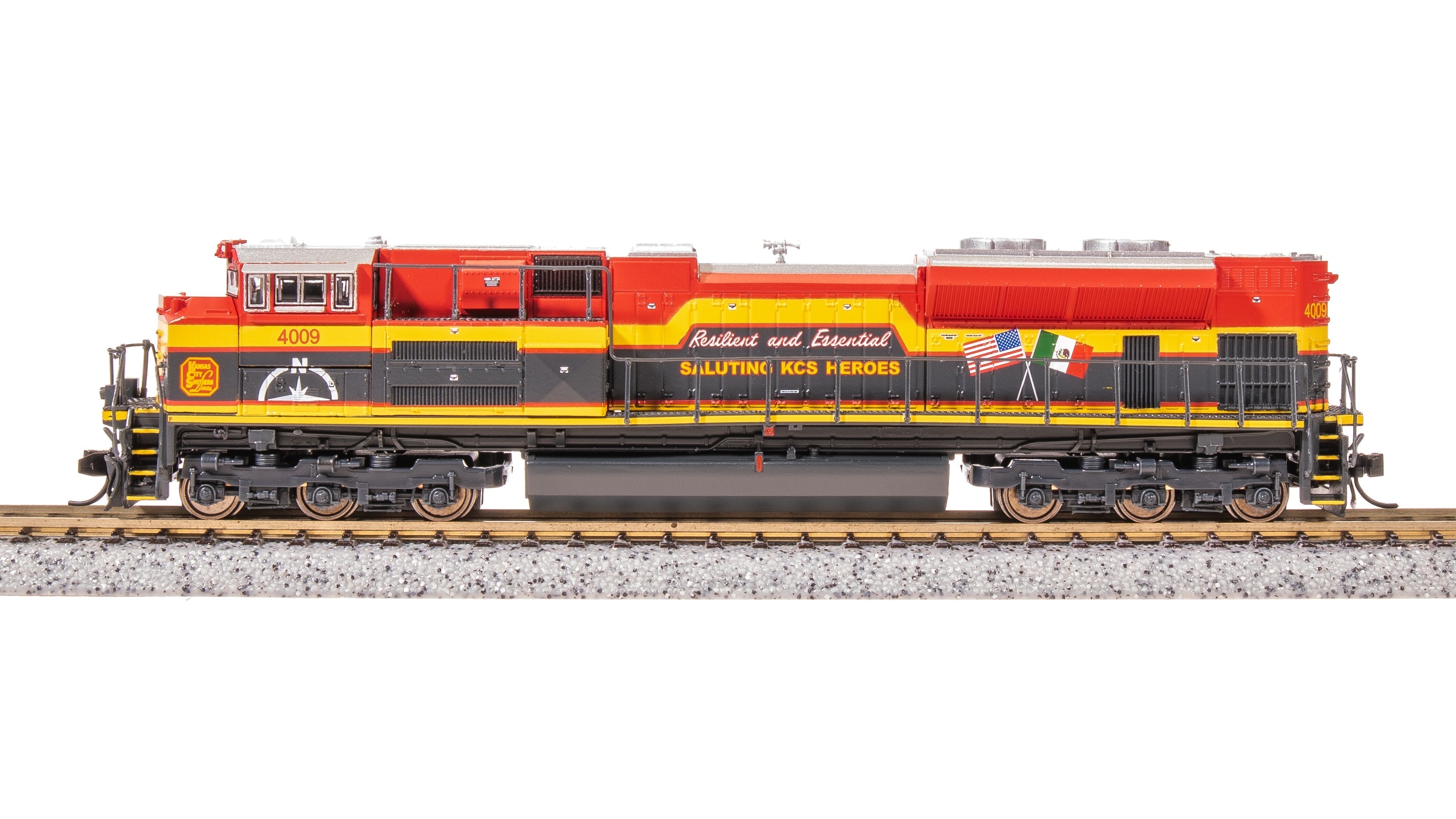 Broadway Limited N KCS 4009 "Heroes" Scheme SD70ACe Pargon 4 DCC/Sound