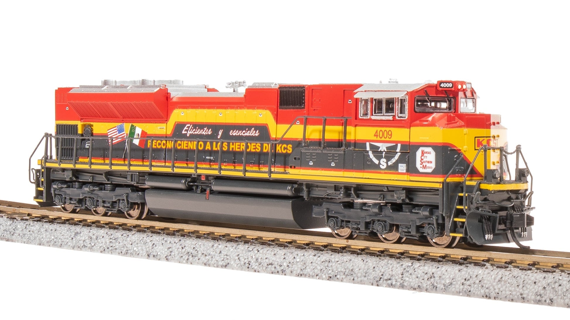 Broadway Limited N KCS 4009 "Heroes" Scheme SD70ACe Pargon 4 DCC/Sound