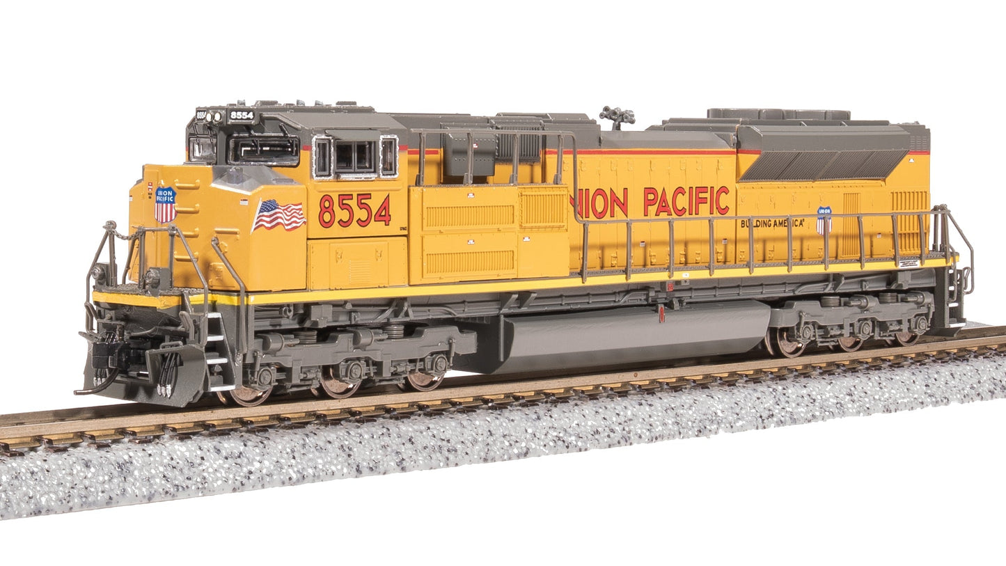 Broadway Limited N Union Pacific UP 8554 Small Flags Scheme SD70ACe Pargon 4 DCC/Sound