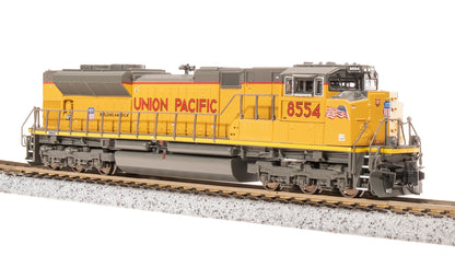 Broadway Limited N Union Pacific UP 8554 Small Flags Scheme SD70ACe Pargon 4 DCC/Sound