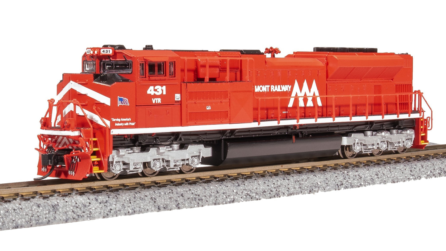 Broadway Limited N Vermont Railway 431 SD70M-2 Pargon 4 DCC/Sound