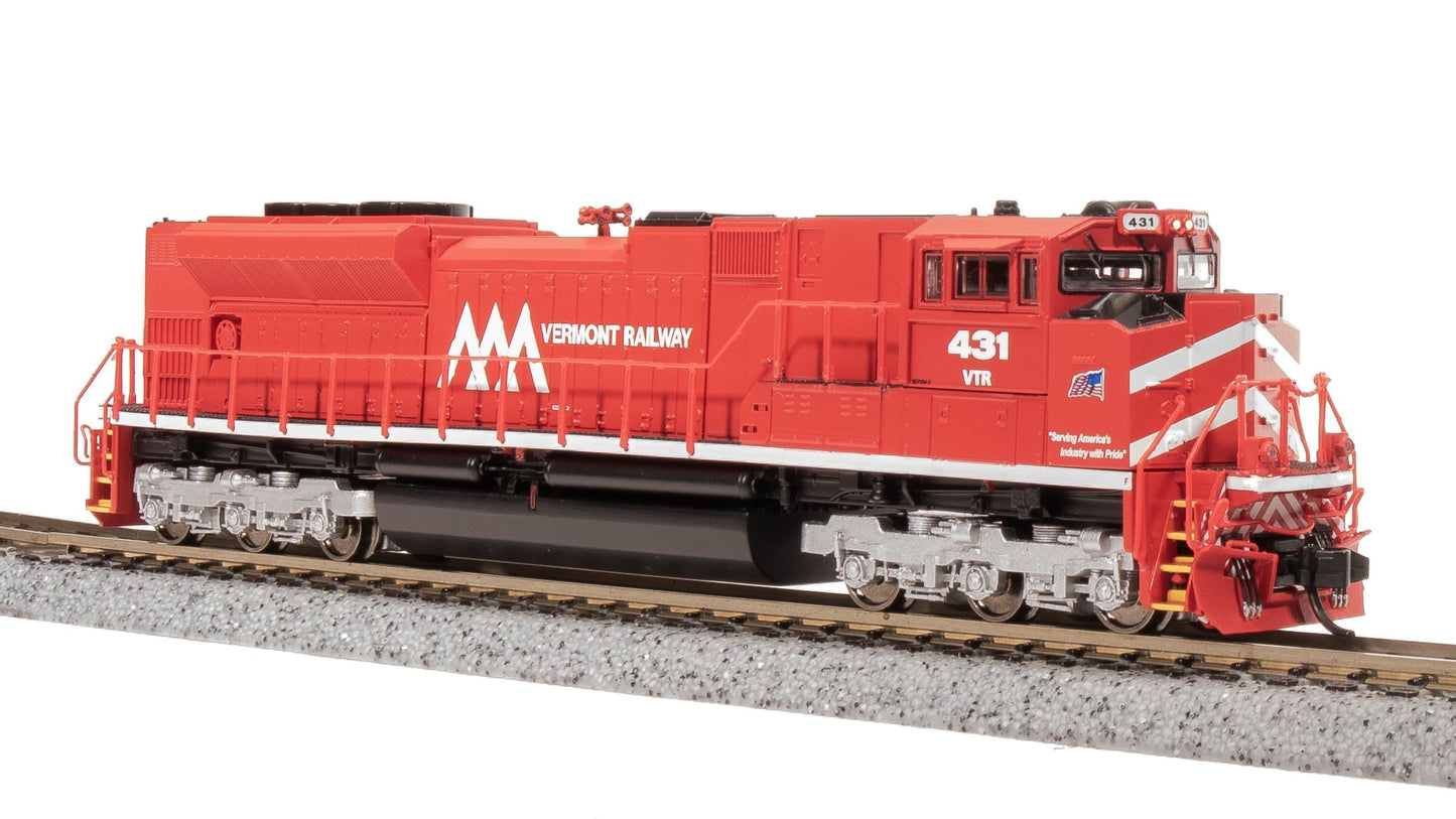 Broadway Limited N Vermont Railway 431 SD70M-2 Pargon 4 DCC/Sound