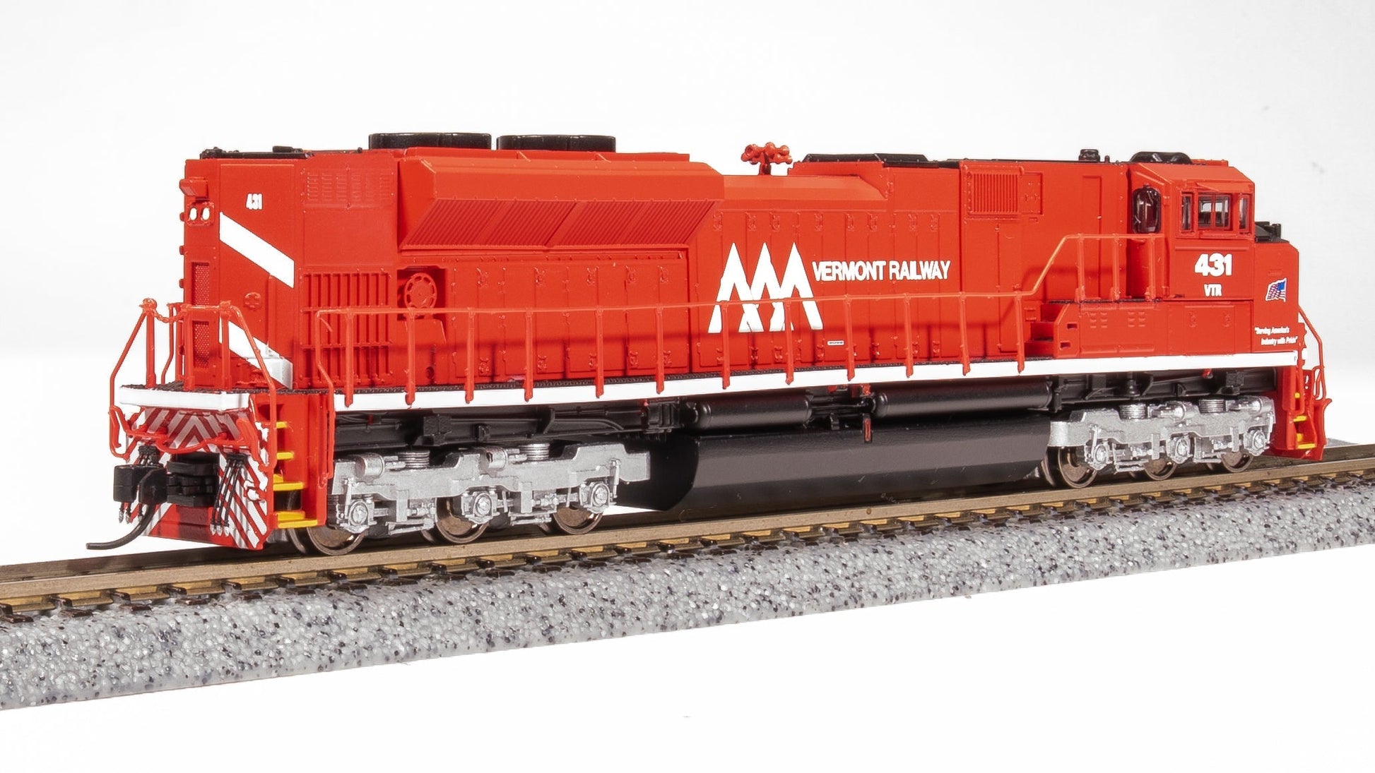 Broadway Limited N Vermont Railway 432 SD70M-2 Pargon 4 DCC/Sound