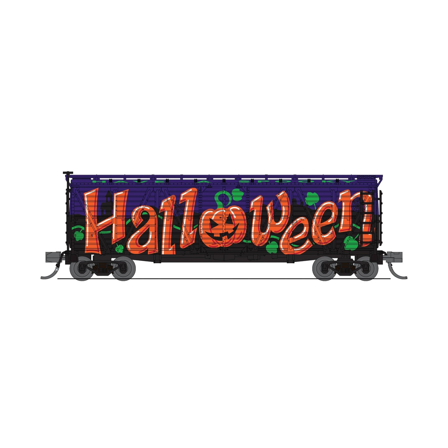 Broadway Limited N Scale Stock Car Halloween