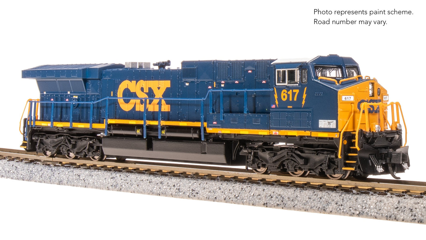 Broadway Limited N GE AC6000, CSX #617, YN3 Paint Stealth DC