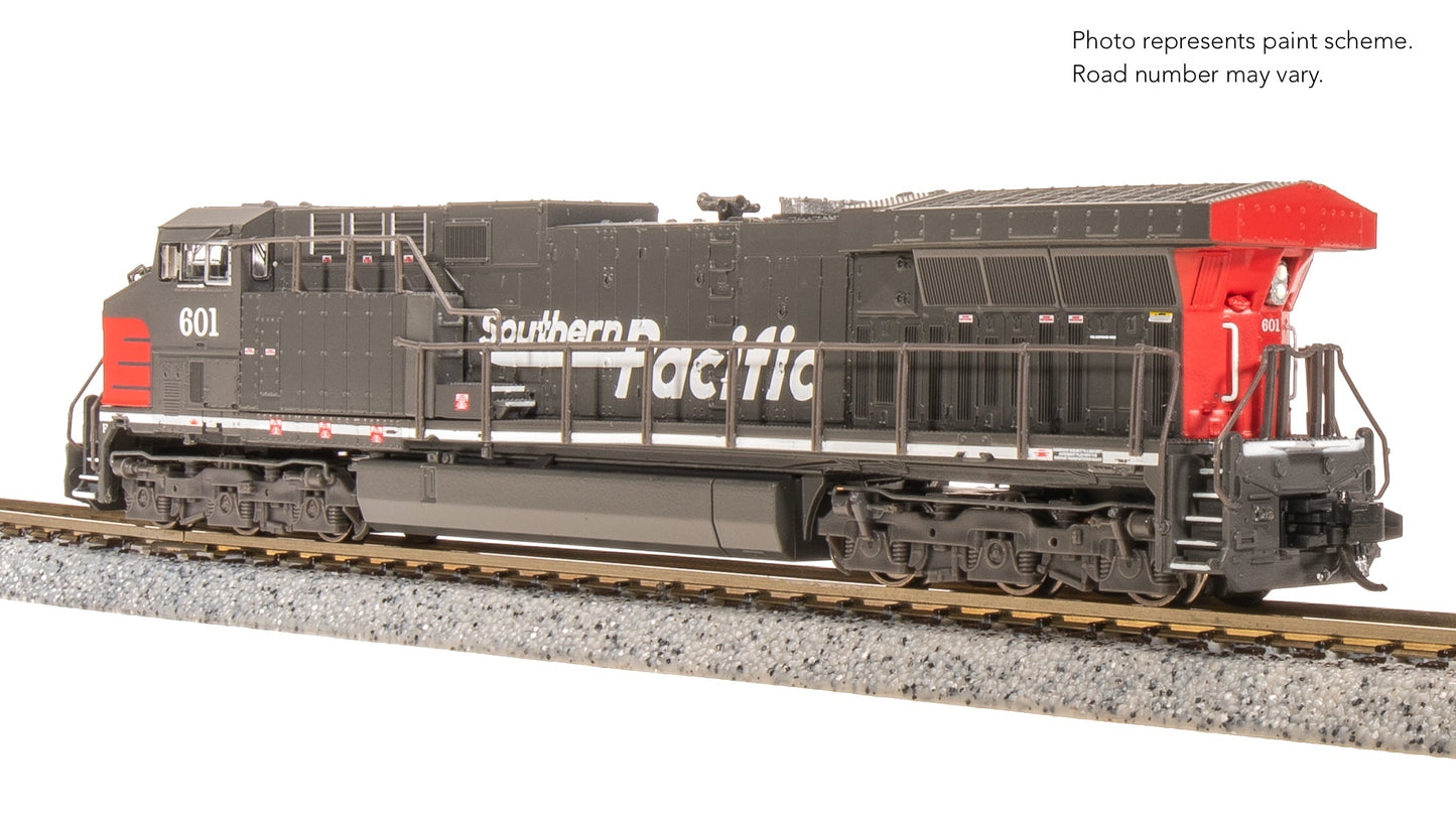 Broadway Limited N GE AC6000, SP #601, Bloody Nose Paint Stealth DC