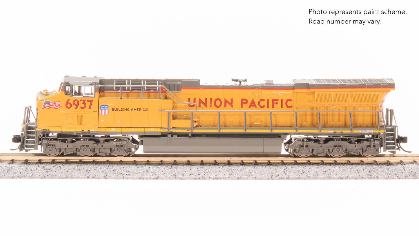 Broadway Limited N GE AC6000, UP #6937, Small Flags Scheme Stealth DC