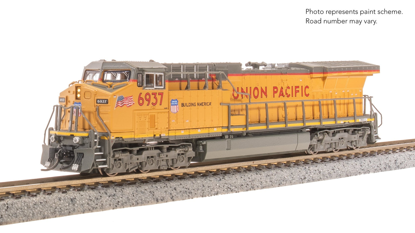 Broadway Limited N GE AC6000, UP #6937, Small Flags Scheme Stealth DC